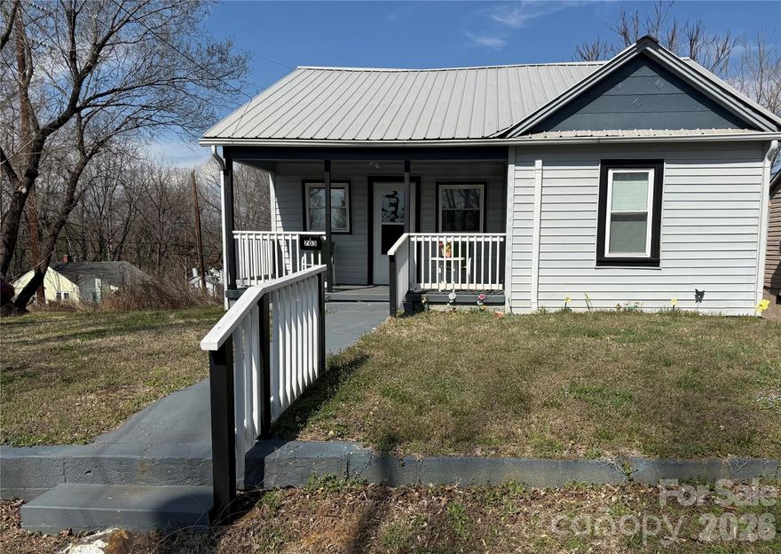 Adorable, Affordable Bungalow with Tons of Updates, This home features new kitchen, new bath, new floors, new paint inside and out, Metal Roof-2022, Heat/Air-2024, Plumbing has been updated, Electrical has been updated. Partial Basement is perfect for storage.
