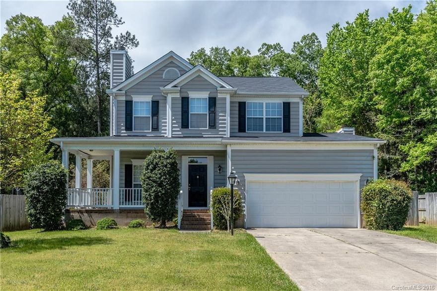 Spacious 2 Story on cul-de-sac. Steelecroft Place. Formal LR has gas logs, DR has bay window, crown/chair molding. Open layout, natural light, neutral colors. Kitchen with island/bar, walk-in-pantry, tons of cabinets, window overlooking fenced backyard. Hardwoods in kitchen, breakfast and family room.  Gas logs & lots of windows in family room. Master bedroom suite has sitting area, trey ceiling, dual vanities, separate garden tub/shower. Large secondary bedrooms. Built-in shelving in garage.