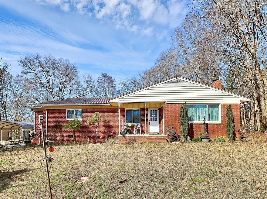 Priced to Sell! This beautiful full brick ranch. Great opportunity for a First time homebuyer or Investor. Homes has a metal roof , Tankless water heater and outside storage. Home is move in ready with room to add personal touch. Home needs minor cosmetic finishes.  WINDOWS(2017), HVAC (2016), METAL ROOF(2015),TANKLESS WATER HEATER (2019)