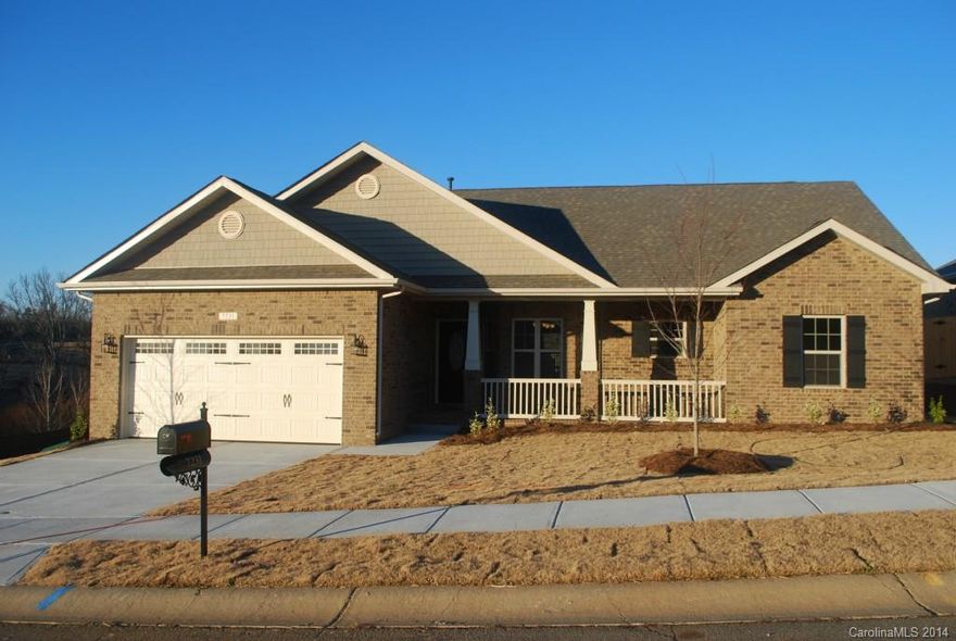 Completed by November 2013 beautiful full brick ranch home at Villages of Denver. Granite counter top, granite vanity, hardwood floor, fireplace, deck, 2-car garage. 1-year old, like new. Community pool, great school district, 25-30 min to Charlotte airport, 20-min to Birkdale Shopping at Huntersville NC and I-77.