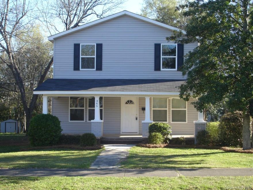 Charming and spacious 4 Bedroom, 2.5 Baths located near historical downtown Rock Hill. Completely renovated. This 2,057 square foot home features updated flooring. Ceramic tile in kitchen and bathrooms. Hardwood floors in dining room and den, carpet in bedrooms, New appliances & counter tops. Neutral colors. New light fixtures, ceiling fans, cabinets, windows, doors, etc. The windows, ceilings, walls, and floors are well insulated. Front porch fans. Seller offers a 1 Year home warranty.
