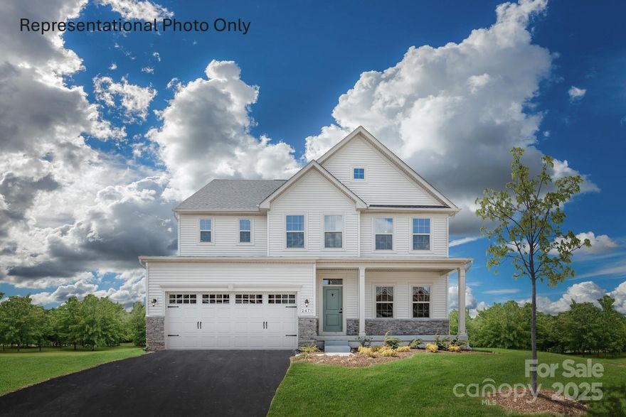 Looking for a brand new home within an established community?  Moore Farm offers gorgeous amenities including a resort style pool, clubhouse, pickleball courts, playground, & walking trails, with yard maintenance also included through the HOA! Our community is conveniently located near I-485 and Independence Blvd. offering easy access to shopping, dining, & recreational facilities. You'll have the ability to personalize your new home with a beautiful selection of designer finishes, including the ability to design this Lehigh home with a full bedroom and bathroom on the main level.  Please call us today to schedule your appointment!