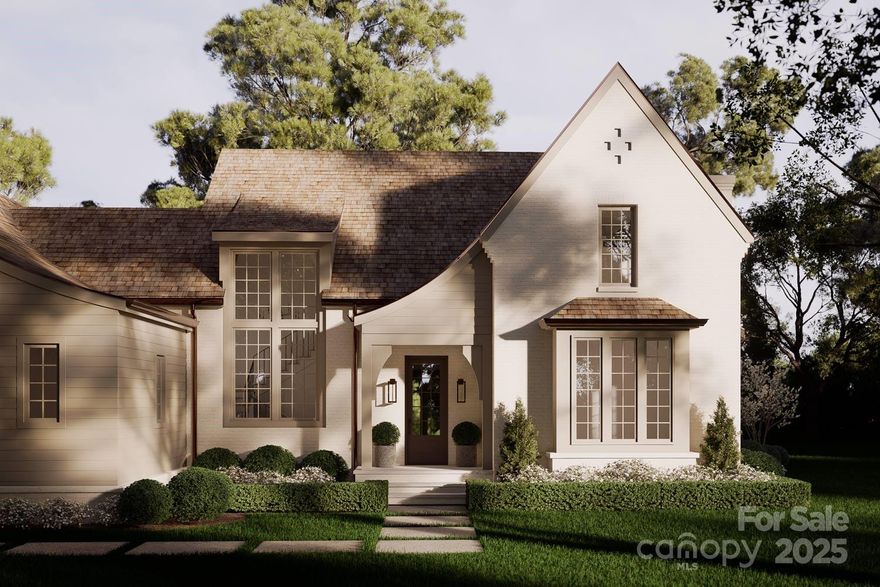 CAMBRIDGE COTTAGE
Graceful and understated, the Cambridge Cottage embodies a quiet sophistication that blends traditional charm with modern livability. With over 3,400 square feet of thoughtfully designed space, this four-bedroom, three-and-a-half-bath home welcomes you with elegant proportions, a sweeping gable, and warm natural textures. 

The main level features a grand living room framed by tall windows, a gourmet kitchen with adjoining dining space, and a serene primary suite designed for comfort and retreat. Upstairs, a bright loft anchors three additional bedrooms, each crafted with character and balance. From the inviting covered porch to the refined architectural details throughout, the Cambridge Cottage captures the art of enduring design and gracious living.

Cambridge Cottage is not merely a residence — it is a refined expression of comfort and character, where timeless architecture and modern living meet in perfect balance.

“Subject to final plat approval by the Town of Black Mountain. Seller reserves the right to create, retain, or grant easements affecting the subject property. CCR to be recorded prior to closing.” 

AN EXCLUSIVE PLANK & PILLOW DESIGN - CREATED IN PARTNERSHIP WITH STAG BROOK COTTAGES TO CELEBRATE CRAFTSMANSHIP, SOPHISTICATION, AND LEGACY IN EVERY DETAIL.

STAG BROOK COTTAGES is a curated collection of manor-sized English-inspired cottages where timeless architecture meets modern craftsmanship, located right outside of Asheville, in Black Mountain, NC. Nestled in a tranquil setting surrounded by nature, each cottage is thoughtfully designed to reflect the charm of old-world England while embracing today’s comforts and conveniences. From distinctive façades and handcrafted details to an inviting sense of community, Stag Brook Cottages offers a place not merely to live - but to belong.

- Artist’s rendering. Final design, finishes, and details may vary. 
- All information to be verified by buyer.
- Optional elevator upgrade available on select cottages.