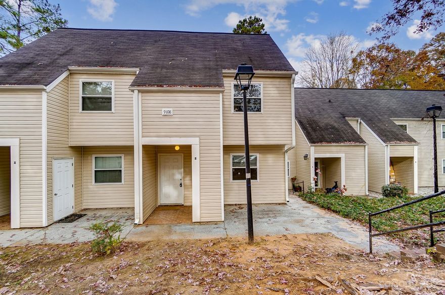 Welcome to 9108 Blackheath Circle, a stunning and meticulously maintained townhome condo situated in a prime location in Charlotte, North Carolina. This charming unit offers a stylish and comfortable living space, perfect for first-time homebuyers, downsizing empty nesters, or anyone seeking an urban lifestyle with convenience and accessibility.

The updated kitchen boasts modern appliances, sleek countertops, and ample cabinet space, making cooking a breeze. The primary bedroom offers a peaceful retreat with plenty of space for a king-sized bed and additional furniture. An en-suite bathroom and a sizable walk-in closet complete this comfortable suite. The second bedroom, also generously sized, can be used as a guest room, home office, or hobby space to suit your needs.

Don't miss this incredible opportunity to own a stunning home in Charlotte. Schedule your private showing today!

PLEASE NOTE: NOT FHA ELIGIBLE