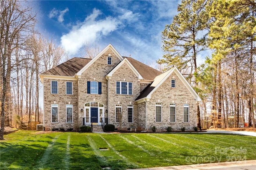 Live, Work and Play in Mt Isle Harbor, where luxury and comfort meet in this stunning waterfront community.   Step inside to a grand two-story foyer and large open floorplan.  With 6BR and 4 Full Baths, this well- maintained home offers ample space for family and guests.   The primary suite has an updated bathroom and large walk-in closet worthy of any fashionista.  Working from home is a breeze with an office on main and large upstairs bonus room.  This chef's kitchen features granite countertops, custom backsplash, large island, SS appliances and abundant cabinet storage. Step outside to discover a tranquil oasis with a private backyard complete with Trex decking.  Residents of Mt Isle Harbor enjoy community features including boat launch, storage areas (waitlist), soccer fields, tennis/pickleball courts, playground, pool with swim team and seasonal Wednesday night food trucks.  Conveniently located near 485, Airport, Uptown and Riverbend Village and upcoming McRorie Landing.