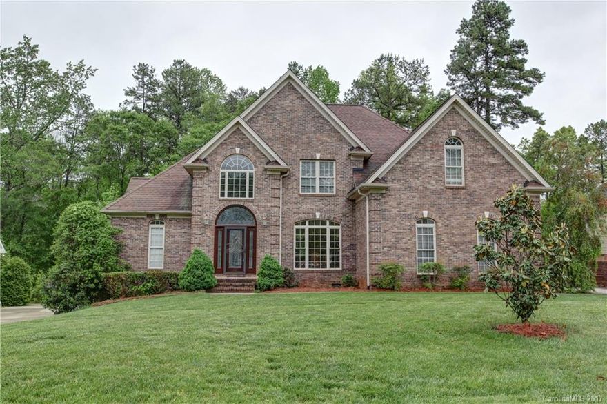 Beautiful custom built, well-maintained home located in an established neighborhood, less than 1.5 miles from downtown Mt. Holly. You will love this home and its open floor plan, perfect for entertaining. This home features 4 bedrooms, 3 baths, bonus room, hardwood floors, 42" high custom cabinetry w/granite counter tops throughout home, curved windows, tile floor, crown molding, and an in ground irrigation system. Too many upgrades to list!