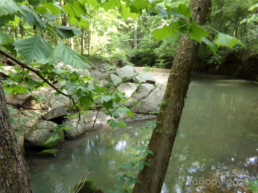 Can be divided into 5 or up to 6 parcels with a shared easement according to York County.  This private retreat has almost 4000 feet of Creek frontage along Wright's Creek and 1200 feet on Little Turkey Creek.  An excellent interior road/trail system makes getting to all parts a breeze.  The mature hardwoods are ideal wildlife habitat.  Oak, cedar, poplar and walnuts are 75+/- years old.  There are 40+/- acres of thinned planted pine for cash flow.  There is 50 ft of public frontage at the end of Hawks Nest Rd.  Several openings provide areas to plant foodplots for big game.  Located between McConnells/York SC, and only 25 minutes to Rock Hill.

The property terrain varies from broad flat ridges to small private coves and hollows.  There are several intermittent streams with runoff for a pondsite.  This land is about as wild and private as it gets in the upstate of SC.  About the only sounds are the wind, birds or maybe the long distant moan of a train.