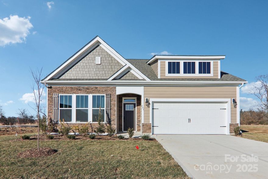 Tap Root Farms is a master planned community in Fletcher, NC. Community features include a 5,000 square foot resort style clubhouse with gym, extra-large swimming pool, playground, 6 pickle ball courts and dog park. Minutes to Downtown Fletcher and easy access to I-26 for commuting. The Azalea features an open floor plan with soaring 10' ceilings on the first floor creating a spacious and inviting atmosphere. This home features 4 bedrooms and 3 bathrooms, as well as a two-car garage. The moment you step inside the home, you will be greeted by an inviting foyer that leads you into the center of the home. The dining room seamlessly connects with the family room and kitchen, providing space for you to grow. The chef's kitchen has modern stainless-steel appliances featuring a natural gas range, a pantry closet, and a 13' long breakfast bar/island. The primary suite offers an en-suite bathroom with dual vanities and a walk-in closet. An upstairs loft offers additional space for home office, theater, playroom or more! The back of the home offers a screened porch for plenty of outdoor time and fresh air. *Home features are subject to change without notice. Internet service not included. Sq footages are approximate*