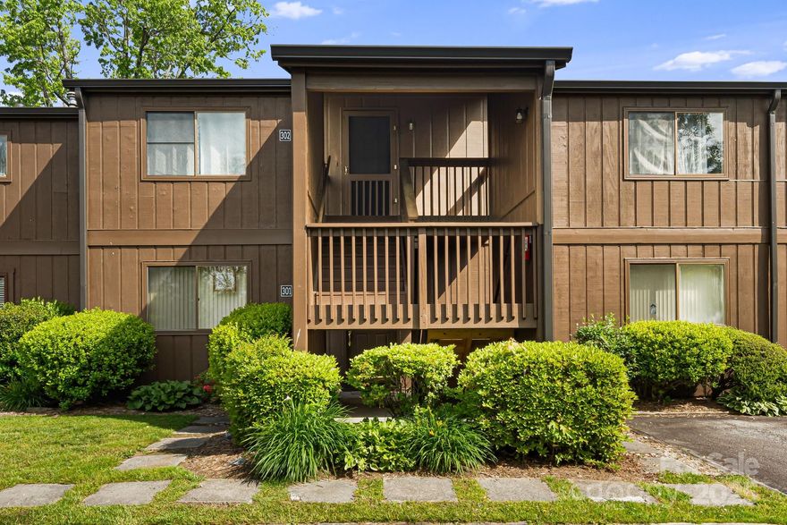 Just moments from downtown Brevard, this top-floor 2-bedroom, 1.5-bath condo offers both style and convenience. Recently updated with vinyl plank flooring and featuring a private rear balcony, the home also includes in-unit laundry tucked away in the hallway. Located in Sapphire Manor III, the community has seen recent improvements including a new roof, fresh exterior paint, and stairway renovations. With a lease in place through April 2026, this property presents a strong opportunity for investors seeking a well-maintained, income-producing unit close to town amenities or a future residence.