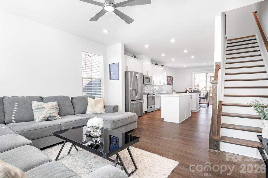 SELLERS WILL ENTERTAIN OFFERS BETWEEN $480,000 – $500,000 OR ABOVE.

Welcome to this rare end-unit townhome offering the perfect blend of location, privacy, and flexibility—tucked away from the main road in the heart of LoSo.

Step inside to a welcoming first-floor entry featuring the ideal drop zone and a versatile space perfect for a home office, guest suite, or workout room—designed to adapt to your lifestyle.

Upstairs, enjoy a light-filled main living area that’s perfect for entertaining or unwinding, with easy access to the deck for cookouts and relaxed evenings. The upper level offers comfortable and private retreats, including a serene primary suite, two additional bedrooms, and a versatile fourth bedroom that can also function as a spacious loft, complete with its own oversized terrace—ideal for morning coffee, sunset views, or peaceful outdoor living.

All of this in an unbeatable location, just minutes from South End, Uptown, top dining, and entertainment—while still enjoying the privacy of a quiet setting and the flexibility today’s buyers crave.