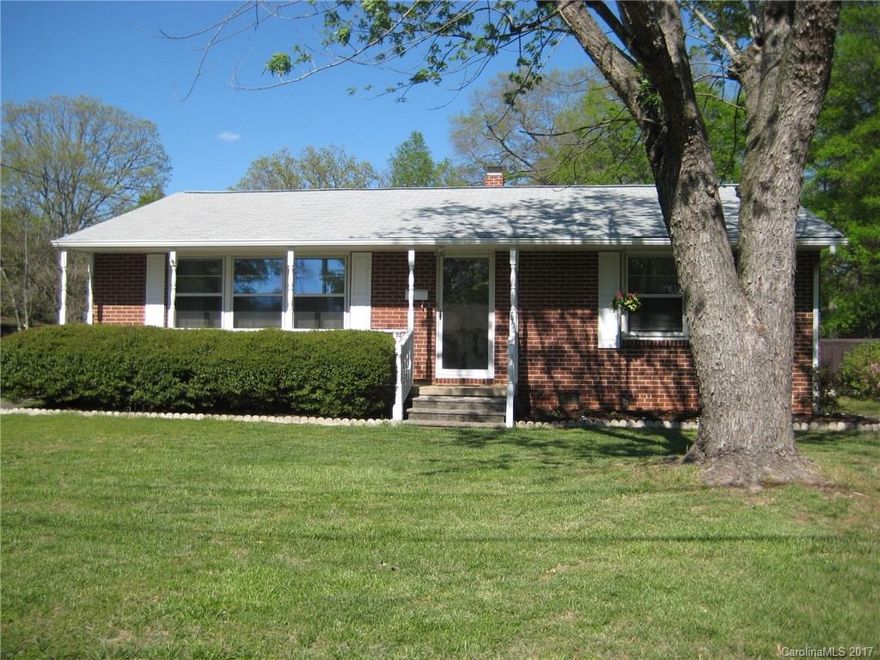 Cute brick ranch, Freshly painted inside, Kitchen w/ stove per seller approx. 10 yrs old, DW(2017), Refrig, Roof (2006), Hot Water Heater (2006), Per Seller Hardwood fls under carpet in the Living Room, Dining Room & Bedroom, Bedroom #2 Hardwood fls ( Carpet has been removed), Washer & Dryer, Screen Porch, 2 Car Detached Garage w/ No Garage Doors, Wire Storage Shed