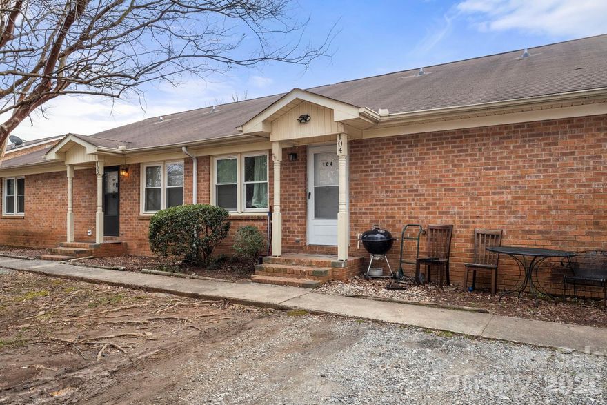 Great chance for first-time buyers or investors! Whether you’re beginning your path to homeownership or adding to your portfolio, this all-brick, as-is condo is in a fantastic Rock Hill spot near schools, shops, dining, and parks. Chandler Estates sits just off Cherry Road, right across from Winthrop University and Cherry Park, with quick access to I-77. The living room opens to the dining area and kitchen, and the home features 2 bedrooms, 1 bathroom, and a separate laundry room. Currently tenant-occupied—Property is Sold As-Is