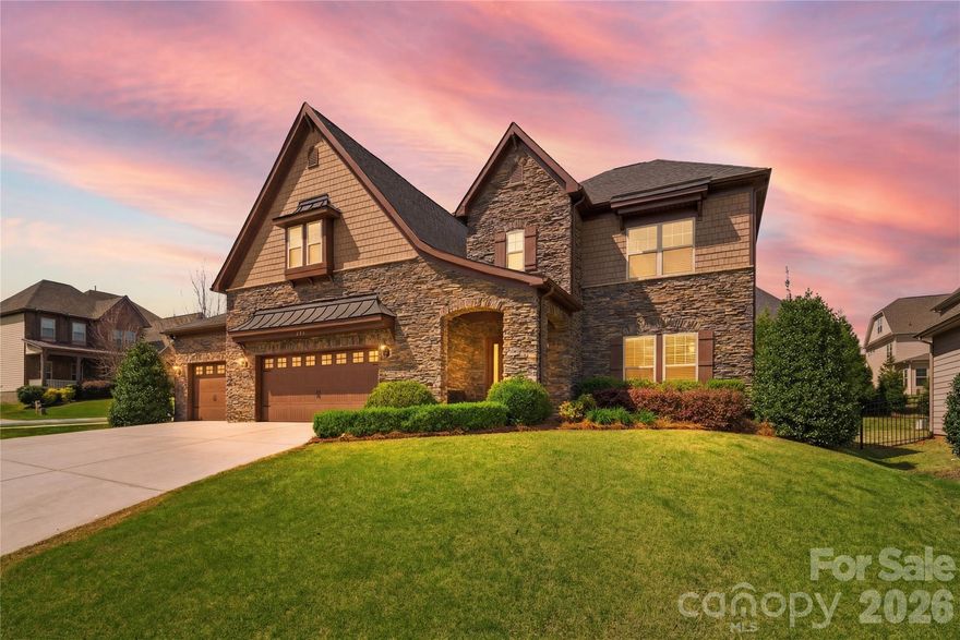An entertainer’s dream in an amenity-rich neighborhood! Welcome to 204 Copper Hawk Ct—where style, space, and function come together beautifully. From the moment you enter, you’re greeted by a stunning billiard room that flows seamlessly into the open-concept kitchen, dining, and living areas—each thoughtfully designed with the quality and finishes you’d expect in a luxury home.
The heart of the home opens effortlessly to a year-round indoor/outdoor patio complete with a fireplace and TV, creating the perfect setting for hosting or relaxing. Step outside to the rear patio and fire pit—ideal for evenings under the stars.
Situated on a spacious corner lot of over 0.30 acres in a quiet cul-de-sac, this home offers both privacy and presence. Upstairs, you’ll find all the private retreats, including the owner’s suite, a versatile loft, bonus room, two additional bedrooms, and a full bath.
Lovingly maintained by its original owner, this home truly has it all. Come experience everything 204 Copper Hawk Ct has to offer.