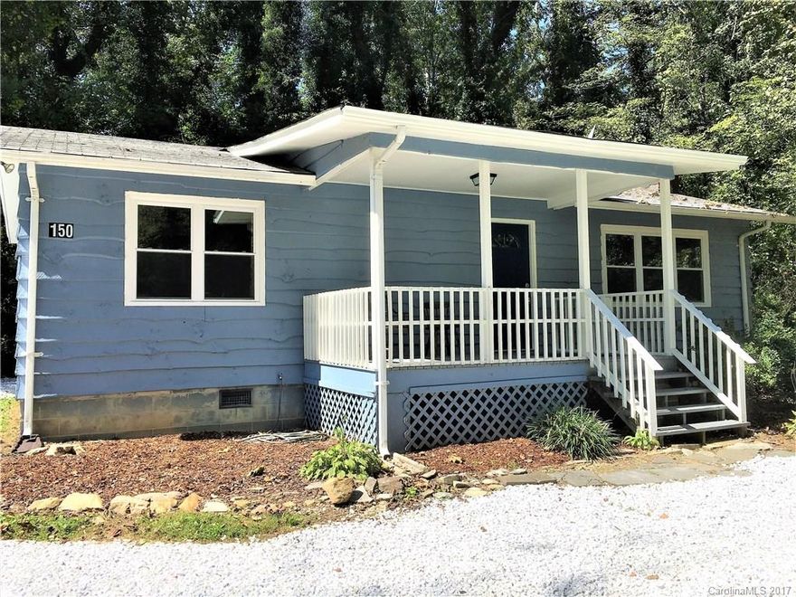 Excellent opportunity to own in Royal Pines Neighborhood in Arden.  Minutes from Collier Cove Nature Preserve, 12 Bones Smokehouse, Rocky's Hot Chicken Shack and other various Asheville Local shops and restaurants.   New updated kitchen and bathroom with new floors, brand new windows, new remote controlled HVAC units, crushed white rock driveway, hardware and fixtures. Oversized bedroom with lots of natural light on this private double lot. Come see it to believe it and make the move today.