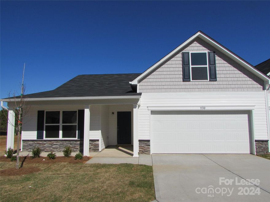 Newer construction home in very convenient location, close to VA Hospital, Catawba College, Food Lion Corp,  Restaurants and more! This 1.5 story 3 bed 2 bath home w/2 car garage has a large upper bonus room! Light and bright open floorplan consists of kitchen with breakfast bar, granite, stainless steel appliances, dining area and open to the great room. Primary suite has private bath and walk in closet. Split bedroom floor plan which is great for added privacy. Upstairs bonus room can be bedroom, office or flex room. Lawn maintenance included! Covered front porch and out back there is a nice wood deck. 
Mandatory Resident Benefits Package is an additional $25/mo and offers many great benefits (air filter delivery service, 24/7 maintenance, maintenance reimbursement for unintended charges/lock outs, credit building, rewards program, utility connection concierge, and more!)