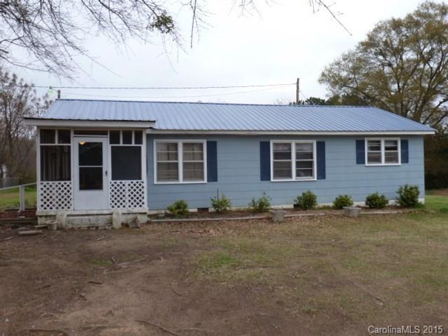 Nice home on 15 quiet and peaceful acres, this 2BR, 1BA home has LR, lg dining room, lg laundry room, lots of cabinets, and hardwood floors. Roof, HVAC, plumbing and electrical have been updated. Outside storage building.
