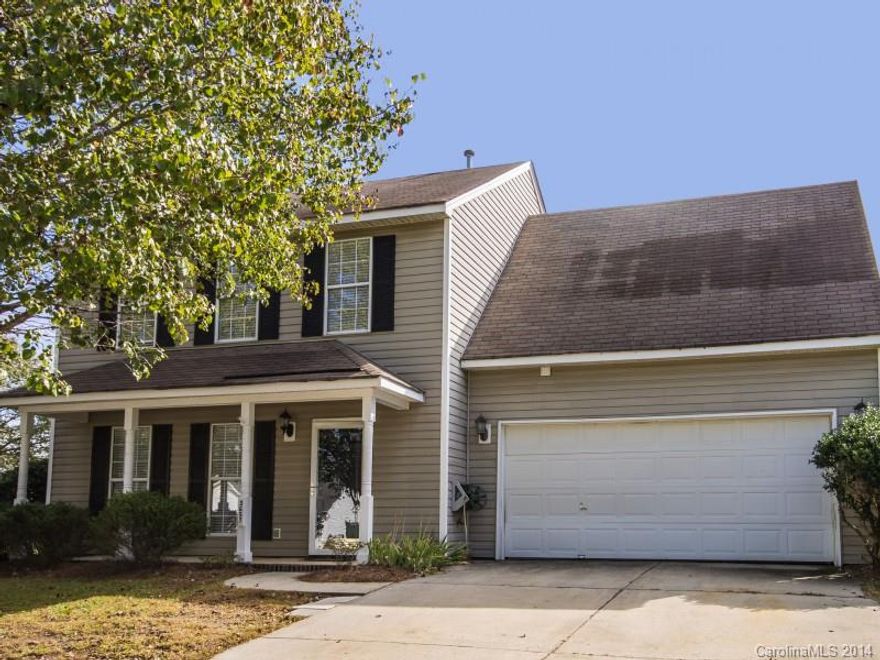 Wonderful home in great community! Home sits on nice corner lot. Open & spacious layout. Bamboo hardwood floors. Fireplace in Family Room. Trim details in dining area. Nice size kitchen with plenty of storage space. Master bedroom features trey ceiling, walk in closet and private bath! Great secondary bedrooms that are perfect for any furniture! Awesome fenced in backyard that features covered porch and deck that is perfect to enjoy the outdoors! 2 car garage!