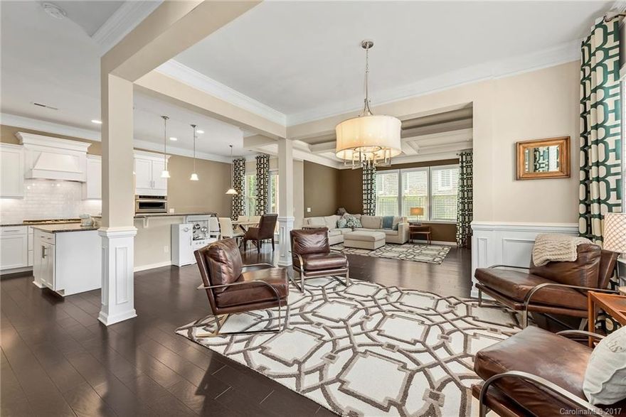 Former Model Home w/ extensive upgrades. 22 home community between Cotswold & Eastover - this home offers seamless access to Uptown & South Park. Bright & airy open floor plan w/ 10ft main level ceilings, extensive trim package & designer color palette. Crisp white kitchen w/ KitchenAid appliances, granite tops & excellent storage. Impressive master suite w/ sitting area & screened-in porch. Large Master Bath w/ separate custom closets. Secondary bedrooms w/ private baths. Fenced backyard.