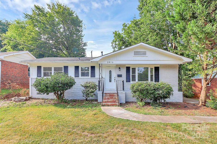 Welcome to this beautifully renovated, one-level brick home located in Clanton Park—just minutes from Uptown, the Charlotte airport and all the dining, shopping, and entertainment South End has to offer. Featuring 3 bedrooms, 1 full bathroom, and 1,044 square feet of thoughtfully updated living space, this property blends comfort, style, and convenience.

Whether you're looking for a move-in ready primary residence or a proven investment opportunity, this home is a smart choice. The area boasts strong rental demand, making it ideal for long-term or short-term rental potential. Enjoy a low-maintenance exterior, modern updates inside, and an unbeatable location close to transit and city life.

Don’t miss your chance to own in one of Charlotte’s most dynamic neighborhoods!