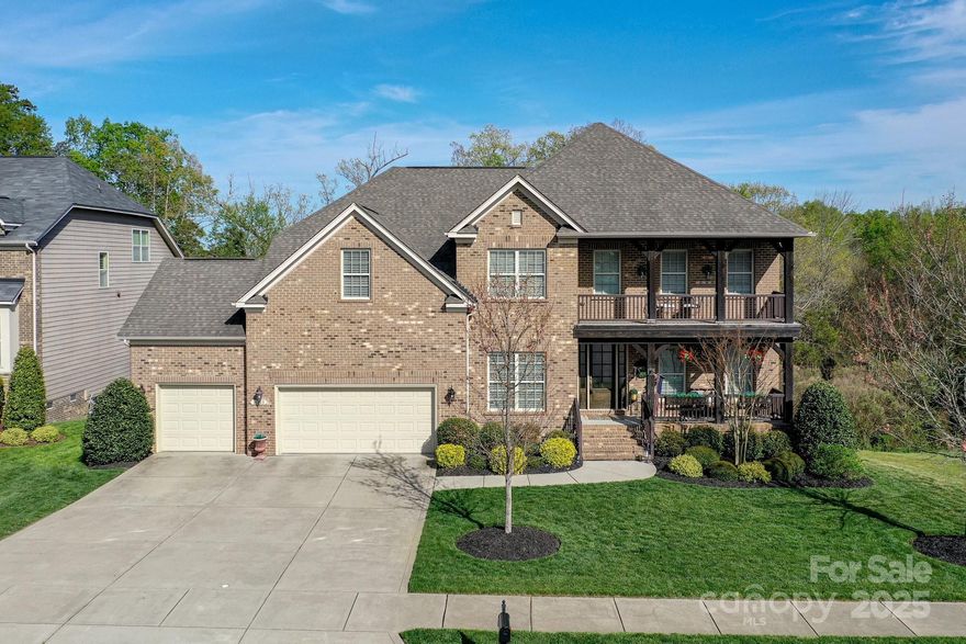 Welcome to this exquisite 5-bedroom, 4.5 bathroom, 3-car garage Alpine Model built by Shea Homes. Perfectly situated on a private wooded lot offering an unparalleled blend of luxury, entertainment and functionality. Enjoy the gorgeous primary bedroom on the main level with wooded views & spa-like ensuite that comes complete with his & hers closets. A rare gem with endless possibilities boasting 1,794 sq ft of unfinished basement space and over  $75K in upgrades (list attached). Enjoy spacious living areas, soaring ceilings, modern finishes & large bonus room that could be used as 6th bedroom, game room, home gym or office. Winding Walk amenities: large lap pool, lazy river, splash play area, pocket parks, walking trails, lighted pickle ball/tennis courts, club house and seasonal activities. Conveniently located near the 10+ rated Cox Mill schools, Lake Norman, 485/85, Charlotte, major airports, eateries, medical facilities & shopping.  Don't miss your chance to make this home yours!