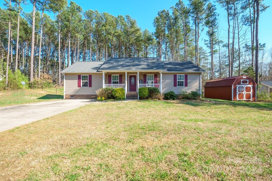 Dont let your buyers miss out on this Well-Maintained Custom built home.  Hard to find 4 Bedrooms 2 Baths at an affordable price. Three of the four bedrooms have walk-in closets.  Lots of storage in this Open split bedroom floor plan with shaded, fenced-in backyard.  Enjoy rocking on your front porch or gathering around on the 10X12 rear patio and firepit.  2 Storage buildings remain. Nice quiet upkept neighborhood 1-Min to Walmart, downtown Cherryville shopping, Golf course and restaurants.  12 minutes to Lincolnton, 25 minutes to Gastonia.  You aren't far from anything you could need.  Per sellers; Hot water heater replaced 2022.  Crawl space is encapsulated and has french drain in place with sump pump and dehumidifier.  There is a whole house water filtration system in place. THIS FLOOR PLAN IS PERFECTION!!!

Back on market, no fault of its own.  Buyer got cold feet!