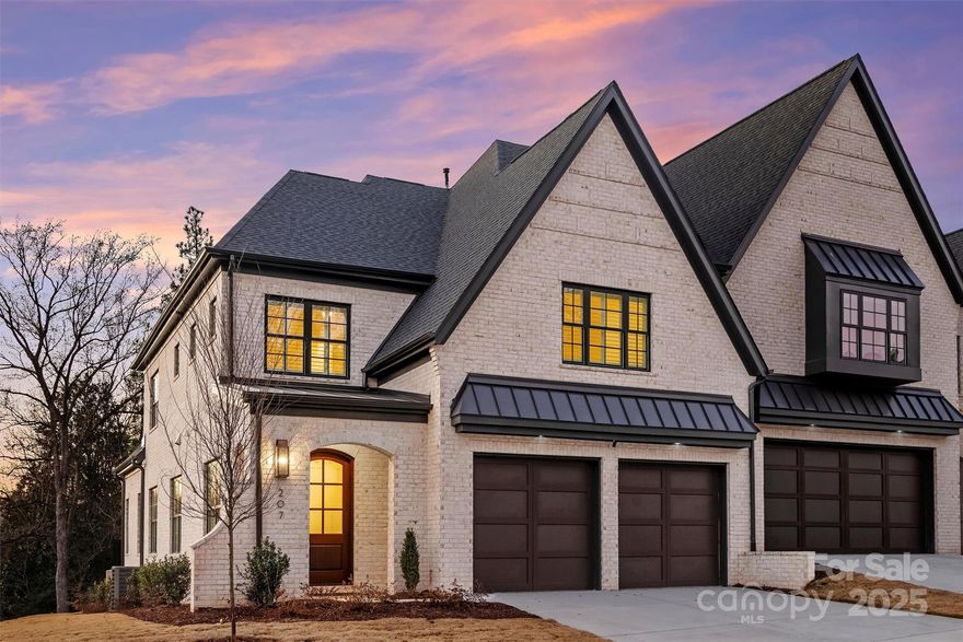 Step into luxury living in this exquisite home with meticulous attention to details, high level of craftsmanship, sophisticated finishes, and thoughtful layouts that cater to the discerning buyer.  Entering through the front portico, you are welcomed with a beautiful 8' walnut custom door through the foyer to the open layout greatroom, kitchen and dining which is decorated to perfection. 3 panel sliding doors (with custom electronic shades) open to the outdoor blue stone paver patio overlooking the serenity and beauty of the wonderful quiet luxury residential neighborhood. A few features include 10' ceilings downstairs and 9' ceilings upstairs, wide moldings, incredible hardwoods and plantation shutters throughout. Custom built-ins surround the fireplace. A built-in wine station with beverage refrigerator was added for entertaining and custom paint throughout epitomizes sophistication and timeless elegance. Ask your agent for a full list of features & upgrades completed after purchase.