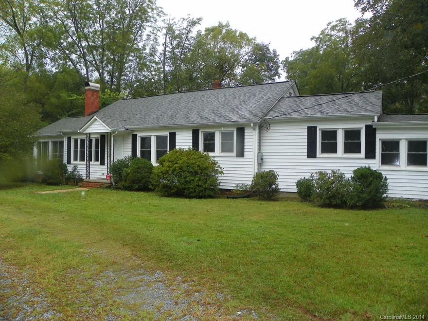 Home is being sold "As Is".  Hardwood floors have been redone throughout the house, as well as the windows replaced, and the ceilings.  The house was completely rewired and all plumbing replaced in 2009.  HVAC and all duct work replaced in 2010.  1 acre of land is being sold with property