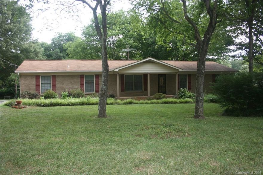 Great price on this 2000 sf ranch home. Just minutes from 485. New HVAC in 2013.House has great potential, good sized bedrooms all have walk in closets. Family room with wood burning insert. Formal living room , dinning room. Lots of mature flowing plants in back yard.  Good house at a great price, come see, it wont last long. Property is being sold "AS IS" with owner doing no repairs.