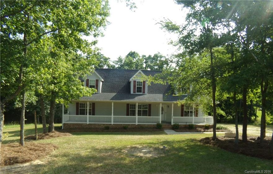 Don't miss this attractive and spacious modular house, nestled behind established front yard shade trees.  The 1st floor features a large front covered porch, living room looking into large eat in kitchen/dining, master bedroom/bathroom with soaking tub and shower, full hall bathroom with easy access to bedroom and office/playroom. Second floor features two bedrooms, sitting/recreation, full hall bathroom. Make this house a home with your own renovation/update ideas! It won't last long!