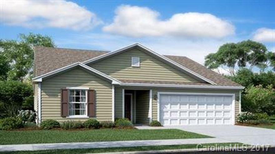 Brand new Clayton Ranch with extended master suite! Beautiful kitchen with large granite island, castle cabinets, beveled back splash, gas cooking and SS appliances! Stunning high ceilings in this open, split bedroom plan. Upgraded master bath with separate granite vanities and beautifully tiled shower and tub surround. Other features include recessed lights, fireplace, upgraded carpet, solid surface flooring, Carriage style garage door with windows, dry walled garage with opener and much more!