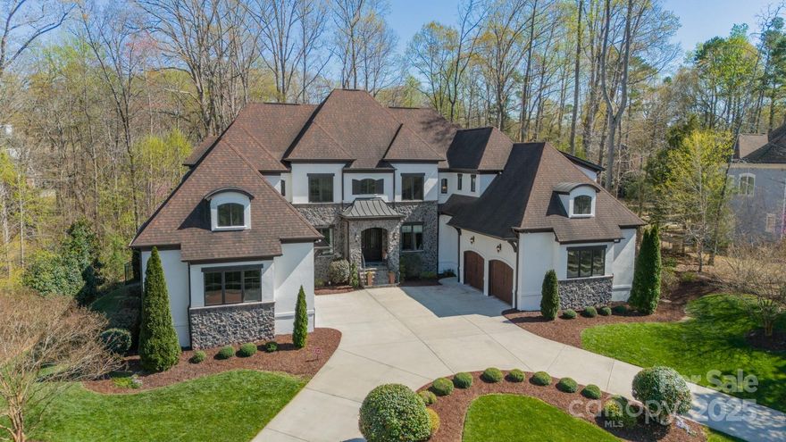 Discover this custom-built 2015 estate in prestigious Firethorne, offering over 6,000 sq ft of country club living space on 2 levels. Dramatically situated on a beautifully landscaped lot with circular drive & 4-car garage, this home is designed for both luxury & lifestyle. Family & guests will appreciate the dramatic vaulted entry, cozy sitting room, main-level owner’s suite w/ DREAM closet & private patio, formal dining room, wine room, charming keeping room w/ fireplace & breathtaking dual-staircases. The gorgeous Chef’s kitchen with oversized island opens to the vaulted great room and flows seamlessly to the amazing outdoor living area. Enjoy the resort-style heated pool w/ spa and sun shelf, covered stone patio w/ double fireplace + charming gazebo with built-in grill and eating area perfect for entertaining! Fresh exterior paint, tons of storage space & TOP-RATED Marvin schools complete this amazing package. A rare opportunity to own in one of Marvin’s most desirable communities!