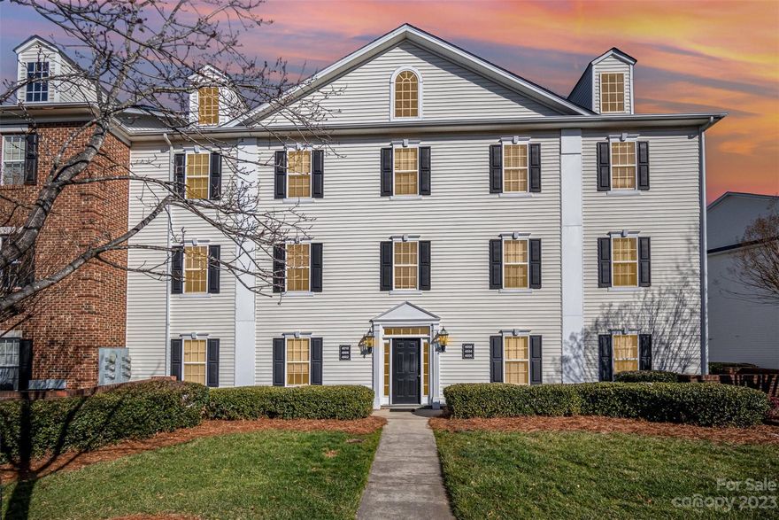 Welcome to your new home at Harrisburg Town Center! This 2-bedroom condo on the 2nd floor is move-in ready and boasts a range of attractive features. Laminate wood floors in the common areas and bedrooms with vinyl in the bathrooms will complement any style. The primary bedroom is very spacious with a huge walk in closet. Your move-in process is made that much easier with all of the appliances that are included, from the black refrigerator, microwave & oven to the washer and dryer.  
On the spacious covered deck sip a cup of coffee while enjoying the peaceful surroundings of Harrisburg Town Center. For added storage, there is a large utility closet on the deck. 
Located in the center of Harrisburg this charming condo is steps from multiple grocery stores, restaurants fitness centers, a coffee shop, parks and breweries. This condo offers an easy commute to UNCC, Charlotte or Concord by way of I-485. Schedule your showing today!