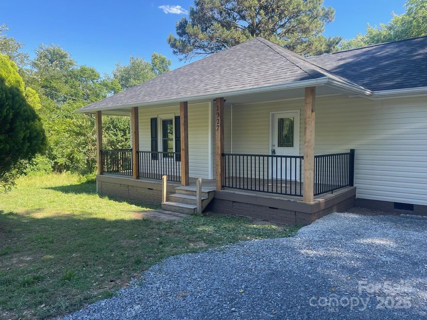 Don't miss this beautifully updated three-bedroom, one-bath home located in Albemarle. Located close to shopping, restaurants, and several public parks. The home features new flooring and an updated kitchen with new cabinets, tile backsplash, and granite countertops. The bathroom has been completely updated and has a double vanity. The roof and HVAC were replaced in 2023.