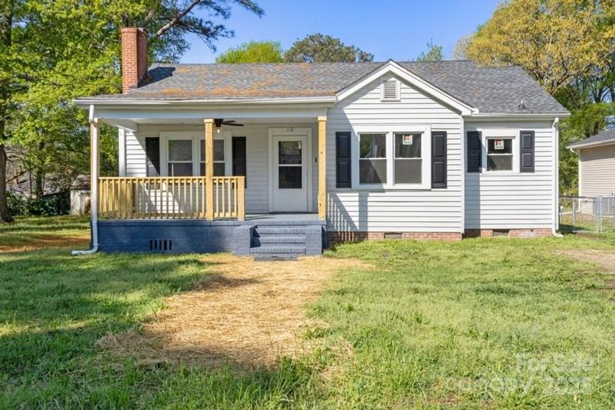 1 story completely renovated home, looks modern and feels almost brand new. Entire interior professionally custom painted. 2 Bdrm/ 1 full bath home , 1,000 + sq feet. upgrades include , new LVP flooring through-out main level , updated laundry area, new roof, 2024( blown insulation in the attic),  Exterior HVAC unit just 15 years old,(estimate 2009  MFG date on outside unit),  new windows in dining, kitchen, bedroom, bth.The kitchen features, brand new cabinets with custom countertops and  backsplash, all new S/S appliances, electric cooktop, Microwave, dishwasher, (you must see this kitchen). Flat lot, partially fenced,  private, recently landscaped. Both rear and front porch,( Spacious perfect for entertaining),  updated and freshly painted, brick steps. Located with easy access to local shops and restaurants, also within minutes of downtown Chester city. This will not last ! Hurry !