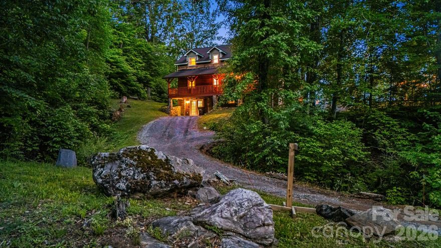 Tucked into the scenic beauty of Western North Carolina, this inviting mountain cabin offers the kind of peaceful setting people come to the mountains to find. Inside, the main level features 2 cozy bedrooms, a full bath, a newer kitchen, dining area, and a warm living room with fireplace. Upstairs, you’ll find another bedroom, 3 bonus rooms, and 2 full baths, giving plenty of space for guests and gatherings. The lower level is made for fun and relaxation with a game room, pool table, foosball, and a comfy TV area, creating even more room to spread out and enjoy. Outside, take in the mountain views and the peaceful pastureland below, then unwind around the firepit after a day of exploring. Located in the Cruso area, just 15 minutes from Waynesville, 12 minutes to the Blue Ridge Parkway, and close to the Pigeon River, hiking, and fishing spots, this property blends mountain charm with convenient access to outdoor adventure. Strong short-term rental history with $54,000 gross in 2025.