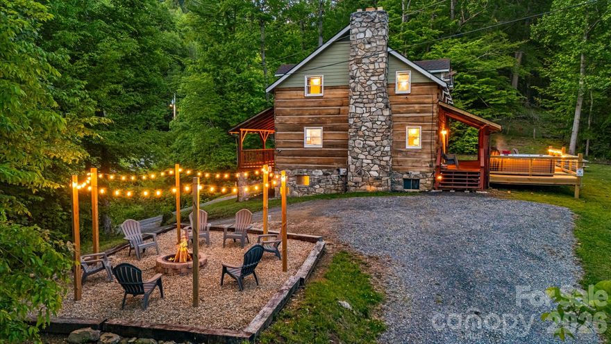 Tucked into the scenic beauty of Western North Carolina, this inviting mountain cabin offers the kind of peaceful setting people come to the mountains to find. Inside, the main level features 2 cozy bedrooms, a full bath, a newer kitchen, dining area, and a warm living room with fireplace. Upstairs, you’ll find another bedroom, 3 bonus rooms, and 2 full baths, giving plenty of space for guests and gatherings. The lower level is made for fun and relaxation with a game room, pool table, foosball, and a comfy TV area, creating even more room to spread out and enjoy. Outside, take in the mountain views and the peaceful pastureland below, then unwind around the firepit after a day of exploring. Located in the Cruso area, just 15 minutes from Waynesville, 12 minutes to the Blue Ridge Parkway, and close to the Pigeon River, hiking, and fishing spots, this property blends mountain charm with convenient access to outdoor adventure. Strong short-term rental history with $60,000 gross in 2025.