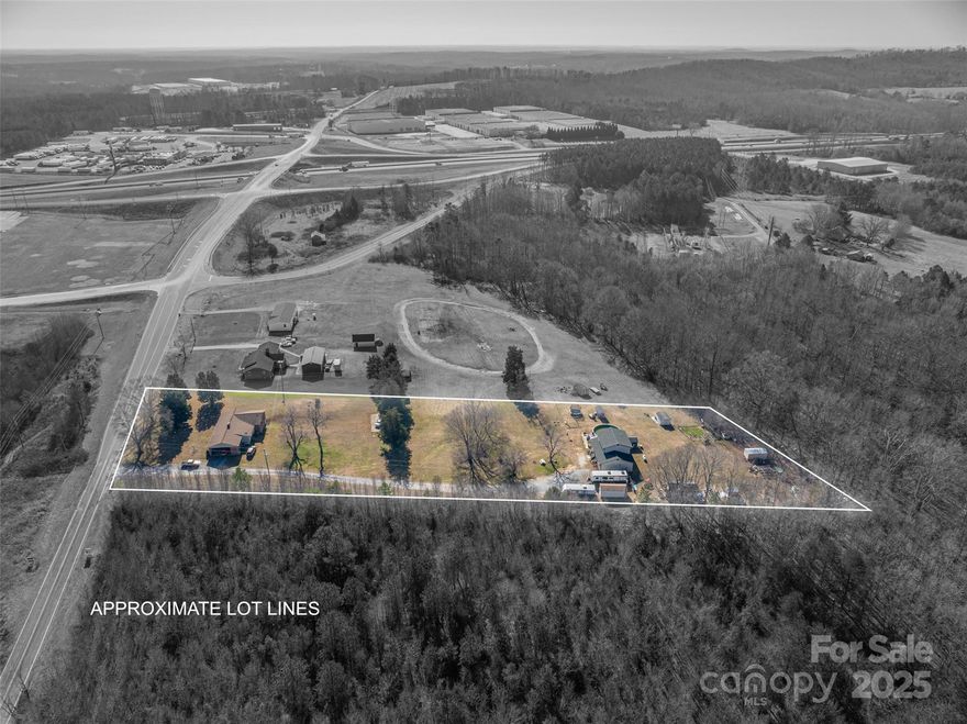 Attention Investors: Two homes which could be rented. Property is Un-Zoned and a Great Investment opportunity Approximately 1000 Feet off of I-85 South at exit 104 at Loves Travel Center exit. Consisting of 3 parcels together equaling 4.52 acres, 161 Ft road frontage on Tribal Rd. Located about 750 Ft from Shelton Fireworks. Also at this exit is the Loves Travel Center, McDonalds, and others. Approximately 6 miles south of TWO KINGS CASINO. County Water with Board of Public works Gaffney, Broad River Electric. Plans for sewer 2025 with Cherokee County.  Please do not disturb occupants or tenants.