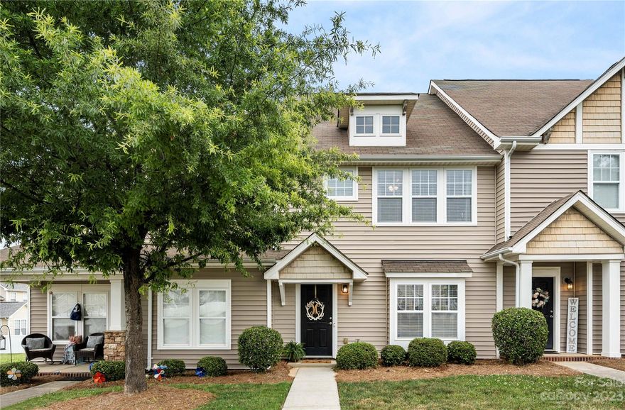 A must see in desirable Taylor Glenn!  This immaculate 3BR 2.5BA townhome has been updated with loads of upgrades.  Beautiful LVP flooring throughout main floor, upstairs hallway, bedrooms & stairway.  The kitchen showcases tile backsplash, granite countertops, a large undermount stainless sink, and a new stainless range and microwave in 2020. The upstairs primary bedroom has an ensuite bathroom with a double vanity, updated white cabinetry, granite countertops and upgraded lighting.  The attached one-car garage has epoxy flooring and a new HVAC was installed in 2021. The townhome also features a generous double parking pad added by the current owners. The neighborhood is rich with amenities including a clubhouse and pool with kiddie area, a playground area, tennis courts, and sidewalks.  This townhome is less than 2.5 miles from Sun Valley Commons shopping center with an abundance of restaurants, shopping, a movie theater and grocery stores.