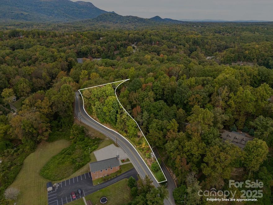 Discover a rare opportunity to build your dream retreat in the heart of historic Tryon. Set on approximately one acre, this wooded homesite offers the best of both worlds — a natural setting with the convenience of being just a short stroll to downtown’s charming shops, dining, and cultural attractions. Nestled beneath a canopy of mature trees, the land unfolds with gentle privacy, while still keeping you connected to the community you love. As the leaves fall, enjoy soft winter mountain views that frame the horizon and hint at the beauty that surrounds you year-round. Whether you envision a cozy cottage tucked among the trees or an elegant, light-filled home designed to embrace the landscape, this parcel provides a beautiful canvas. Here, life moves at a thoughtful pace — where morning walks to town, evenings spent under the stars, and a true connection to nature become part of your everyday rhythm. A thoughtful and inspiring place to build in one of Tryon’s most cherished settings. Light deed restrictions will be added by the sellers - primarily, to have the architecture of the home to be in keeping with the neighborhood and limit to one main residential structure w/ guest cottage. Survey needed to confirm property lines and exact acreage.