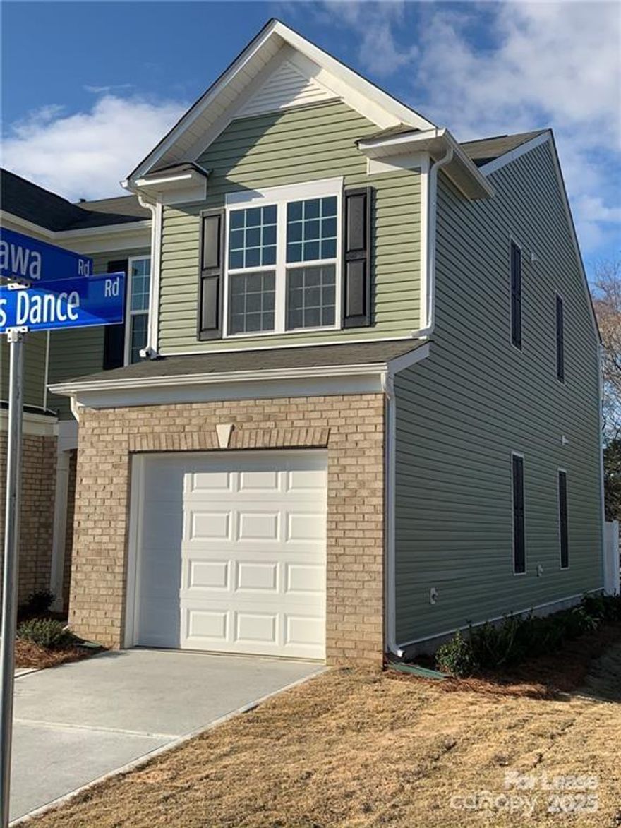Excellent rental in Catawba Village. Spacious 3 beds, 2.5 baths with ALL APPLIANCES INCLUDED. Granite countertops, gas range, stone backsplash, luxury vinyl plank & tile flooring, modern clean look including hardware, ceiling fans and 2 1/2" blinds throughout. Laundry on 2nd level with washer/dryer included. Finished garage. Private end unit, backs up to natural area and lots of extra parking spaces. Tenant responsible for ALL utilities. Pool and clubhouse amenities, close to major highways and shopping. Lawn and landscaping maintained by HOA. Gated community entry. First month's rent and security deposit required. 18+month preferred. Pet dogs conditional, certain breeds not allowed, owner approval required. Requires strong income, credit with clean background. Application of $75 per person over 18 years old. One time administrative fee of $75. Managed by local personal and professional property management company. Requires advance notice for listing agent showing.