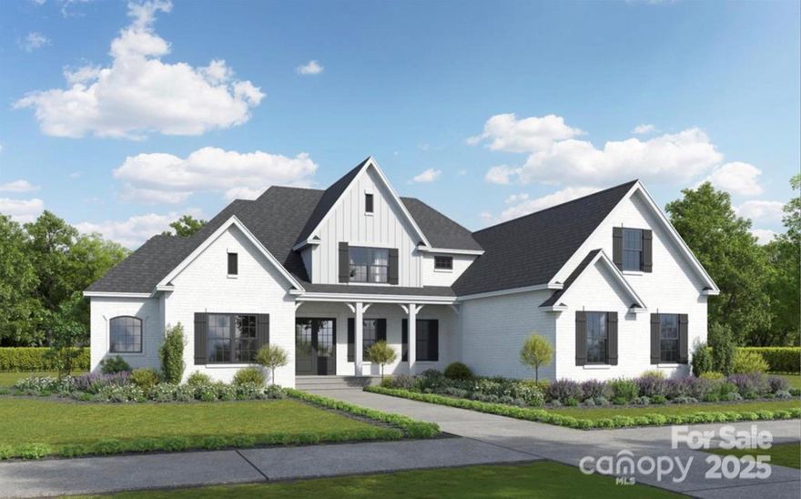 Welcome to Lurecliff Place, where luxury seamlessly blends with natural beauty in the heart of the Fort Mill School District. Discover the epitome of custom craftsmanship, both inside and out, in this extraordinary home on 3+ acres. Meticulously designed by custom builder, Oz Custom Homes, this home defines modern luxury living and unparalleled comfort. Sunlight dances through the rooms, revealing a thoughtfully crafted open floor plan, generously sized bedrooms, and a spa-like primary bathroom. Hardwood floors gracefully flow throughout the first floor, showcasing a contemporary gourmet kitchen, scullery, wine room, a cozy study/office, and a guest bedroom. Step outside to an inviting outdoor living area, perfect for a future pool or spa. Conveniently located near shopping, dining, and the serene Lake Wylie. Should this plan not quite suit your needs, our talented architect can tailor, create from scratch, or accommodate your own vision.