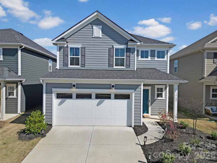 Welcome home to Parkside Crossing! This beautifully designed Murray floor plan offers 4 bedrooms and 3 full baths, including a guest bedroom and full bathroom on the main level—perfect for visitors or multigenerational living. The bright, open layout is ideal for both everyday living and effortless entertaining, featuring generous living spaces and abundant natural light that create a warm, inviting atmosphere throughout. Step outside to a private backyard, perfect for relaxing evenings or hosting weekend gatherings. Conveniently located just minutes from Rivergate Shopping Center, Carolina Premium Outlets, McDowell Nature Preserve, and Lake Wylie, with easy access to major highways, Charlotte Douglas International Airport, and Uptown Charlotte. This home blends comfort, convenience, and lifestyle in one exceptional opportunity. A must-see!