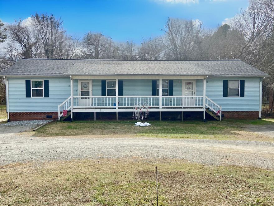 Great investment opportunity with this duplex in the heart of Salisbury. Conveniently located close to shopping centers, restaurants, and I-85. Each unit features 2 bedrooms, 1 bathroom, living room, kitchen, laundry facilities, and a charming covered front porch. Currently, both units are tenant occupied, presenting immediate rental income potential. Tenants are responsible for all utilities. This property has been well maintained, with recent updates including a new roof installed last year, one unit's heat pump and AC were replaced five years ago, and the AC in the other unit was replaced just last year. Please do not disturb tenants. Don't miss out on this prime opportunity to add a high-performing asset to your investment portfolio.