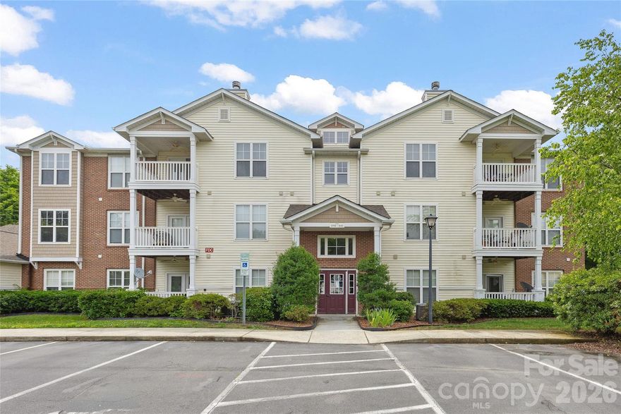 Convenient, easy condo living in the desirable Hyde Park community in Charlotte’s vibrant University City area! Located on the second floor, this move-in-ready 2 bed / 2 bath unit with 1,241 square feet features a sought-after split-bedroom floor plan designed for added privacy and comfortable everyday living. Freshly painted interiors and new LVP flooring create a clean, modern feel, while the open-concept layout makes entertaining effortless. The recently refreshed kitchen offers new countertops, ample cabinet storage, and a peninsula with bar seating. The spacious primary suite boasts an en-suite bathroom and a generous walk-in closet. Beyond the bedrooms, the bonus room is an ideal flex space - perfectly suited for a home office, workout area, or study! Additional highlights include in-unit laundry and one dedicated parking space. This condo also features a breezy balcony with treetop views where you can enjoy peaceful mornings and relaxing evenings overlooking lush green space. Plus, Hyde Park residents have access to the amazing on-site clubhouse, fitness center, and outdoor pool. Located near UNC Charlotte, Truliant Amphitheater, Charlotte Motor Speedway, and Concord Mills Mall, you are only minutes away from popular restaurants, shops, major thoroughfares, and attractions. The best of Charlotte is truly at your fingertips with this low-maintenance residence!