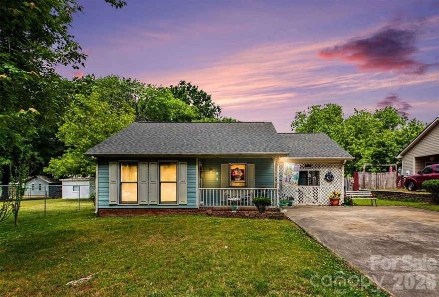 Charming one-story home in a convenient Concord location, offering 3 bedrooms and 2 full baths with a functional and inviting layout. The spacious living area provides a comfortable setting for everyday living and entertaining, flowing seamlessly into the dining area and kitchen. The kitchen offers ample cabinet and counter space, making meal prep easy and efficient.

The primary suite features a private bath and generous closet space, while the additional bedrooms are well-sized and versatile for guests, a home office, or hobbies. Enjoy the ease of single-level living along with a manageable yard perfect for outdoor relaxation or gatherings.

Situated just minutes from shopping, dining, and major roadways, this home combines comfort, convenience, and value—ideal for first-time buyers, downsizers, or investors alike.