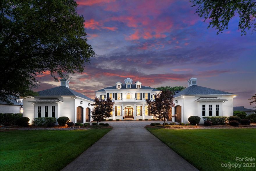 This stunning waterfront property located on one of the most coveted streets on all of Lake Norman was built by the incredible Patrick Joseph Distinctive Homes boasting 5 spacious bedrooms, 5 elegant bathrooms, making it the perfect retreat for all. As you enter, you'll immediately be struck by the abundance of natural light that floods the space, thanks to the expansive windows that offer breathtaking views of the shimmering pool & serene lake beyond. Open floorpan creates seamless flow between the living, dining, & kitchen areas, making it easy to entertain guests while still feeling connected to the outdoors. Chef's dream kitchen fully equipped w/ all Thermador appliances, 2 dishwashers & so much more. Primary bedroom conveniently located on main level. Relax while watching the sunset from your rear terrace or the outdoor cabana. You wont find a better location on Lake Norman, conveniently located in the heart of Cornelius offering convenient access to dining & shopping.