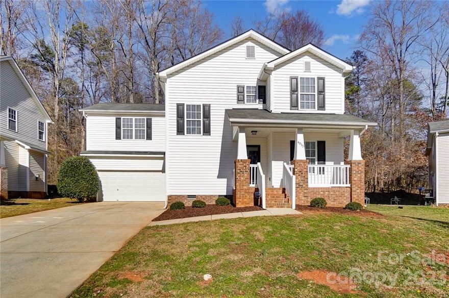 This must-see, move in ready, beautiful home has been completely updated from top to bottom. Brand new SS appliances in the kitchen including an air fryer oven. All new high-end, waterproof laminate and carpeting. New paint from the ceilings all the way to the baseboards. Master suite on main, four large bedrooms upstairs and loft/office nook. Brand new alarm system installed. Great location with close proximity to 485, Clarks Creek Community Park, Hucks Road Community Park, Amazon and Walmart.