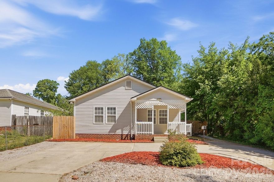 Located just minutes from Station West, this 4 bedroom, 2 full bath home places you near one of Charlotte’s growing westside hubs, featuring spots like Platform Coffee & Kitchen and The Batch House. You’re also just a short drive from local favorite Pinky's Westside Grill.

Inside, you’ll find updated flooring throughout and an upgraded primary bathroom, creating a move-in ready space designed for everyday living. The home also offers handicap accessibility via a side door entry and the fenced backyard offers space for entertaining and room for pets to run.

You’re also close to Stewart Creek Greenway and Bryant Park, with easy access to Freedom Drive for a quick commute to Uptown Charlotte and surrounding areas.

If you’ve been looking to get into an area that’s continuing to evolve, this home offers a great opportunity to own with space and convenience in a well connected part of the city.