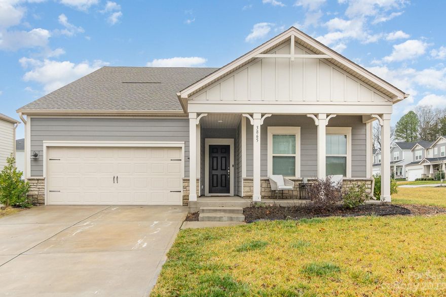 Step into luxury with an upstairs bonus room, open-concept living space, tray ceilings, and walk-in closets. The interior boasts linen cabinets, smoky grey granite countertops with a stylish brick finish, grey cool tone EVP flooring, and textured carpet

Nestled in the charming Kellswater Bridge community, this home is more than just a residence - with southern architecture and amenities, including a residents club with a resort-style pool, tennis courts, basketball, and volleyball courts, covered picnic area, playground, and landscaped common areas.

Kellswater Bridge homes are renowned for their energy-saving features, promoting a healthier and quieter lifestyle while saving you thousands of dollars on utility bills.

Don't miss the opportunity to make this exceptional property your new home sweet home!