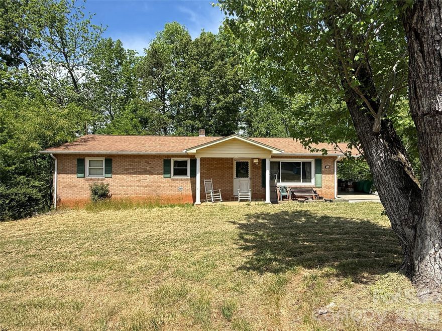 Great investment opportunity.  Home being sold AS IS and will require repairs.   3 bedroom/2 bath brick ranch home conveniently located off of I-40 in Valdese. A detached cinder block garage great for storage. Easy access to I-40 and 20 minutes to Hickory  and 10 minutes to Morganton.